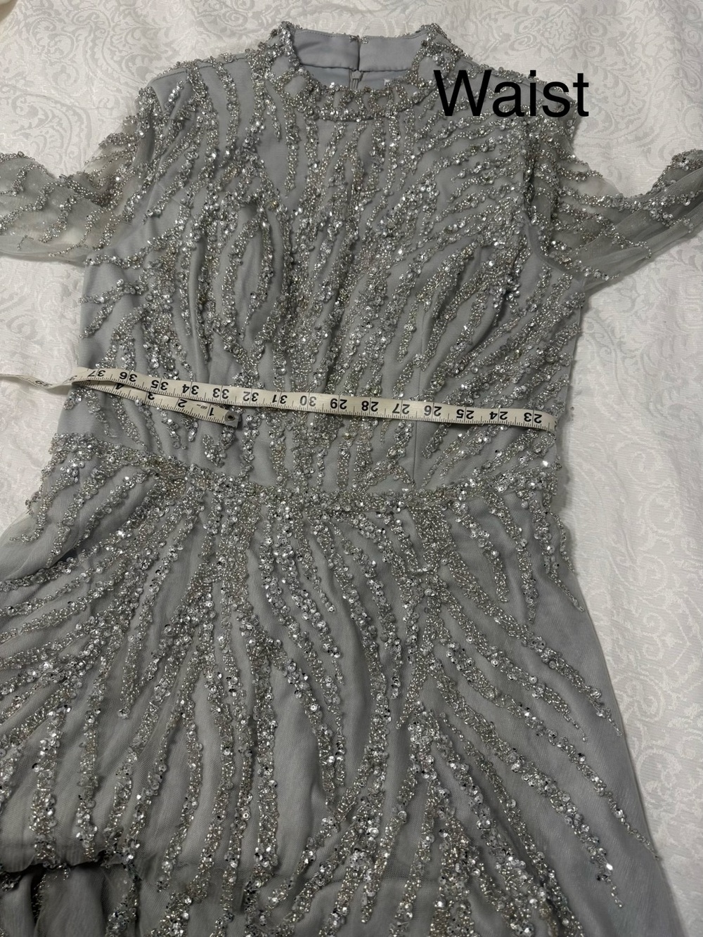 Serene Hill Mermaid Elegant Luxury Evening Dress - Picture 9 of 13